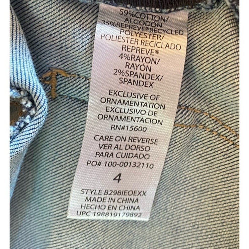 NWT Democracy "Ab"technology Jeans Womens 4 Slimming Ankle Length Model Off-Duty - Picture 9 of 10